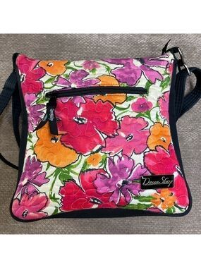 Donna Sharp Malibu Floral Hipster Crossbody Bag